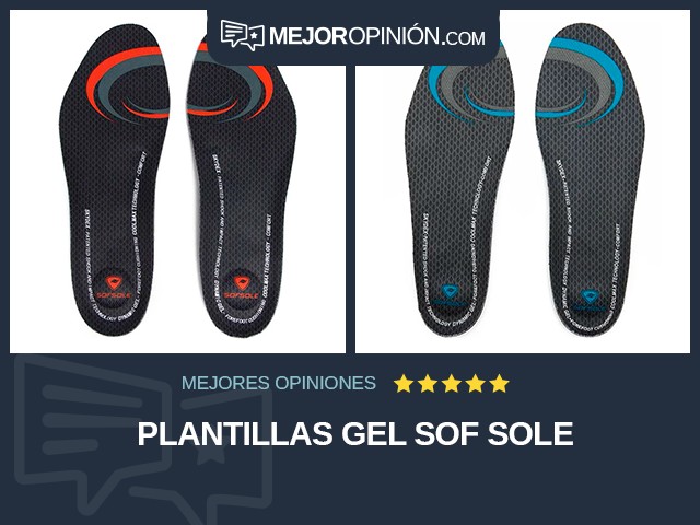Plantillas Gel Sof Sole
