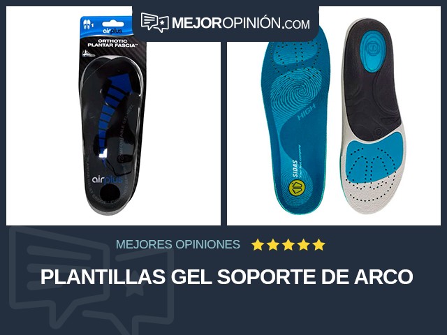 Plantillas Gel Soporte de arco