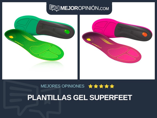 Plantillas Gel Superfeet