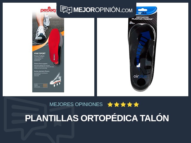 Plantillas Ortopédica Talón