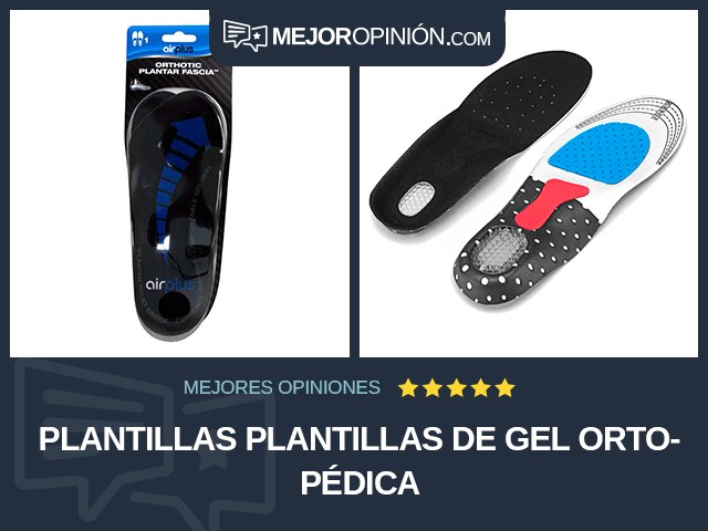 Plantillas Plantillas de gel Ortopédica