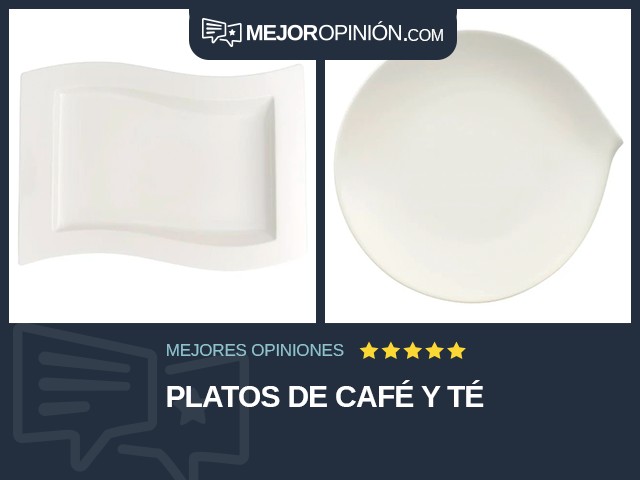 Platos de café y té