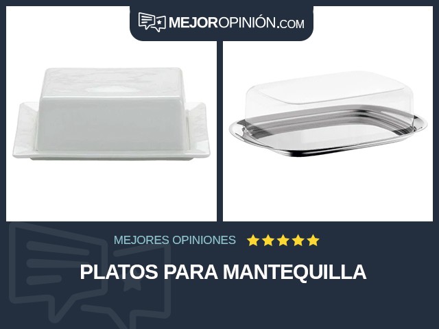 Platos para mantequilla