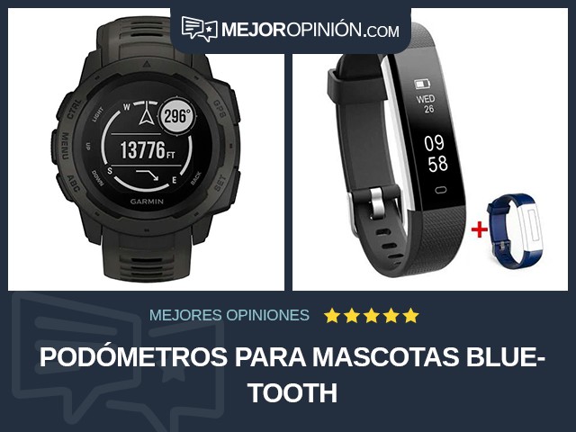 Podómetros para mascotas Bluetooth