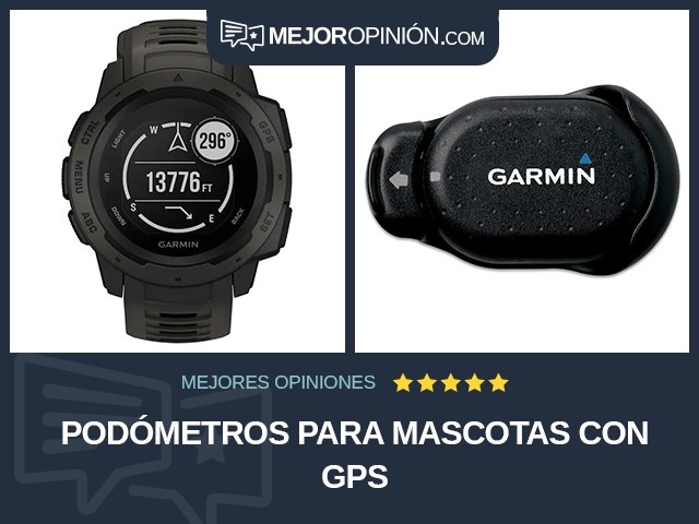 Podómetros para mascotas Con GPS