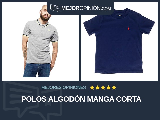 Polos Algodón Manga corta