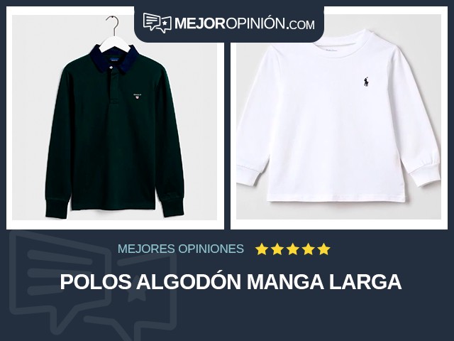 Polos Algodón Manga larga