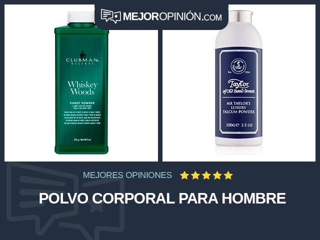 Polvo corporal Para hombre