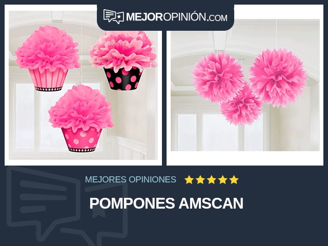 Pompones Amscan