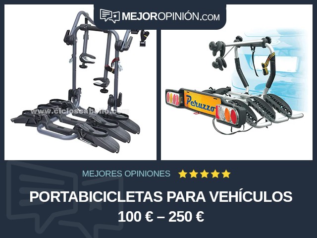 Portabicicletas para vehículos 100 € – 250 €