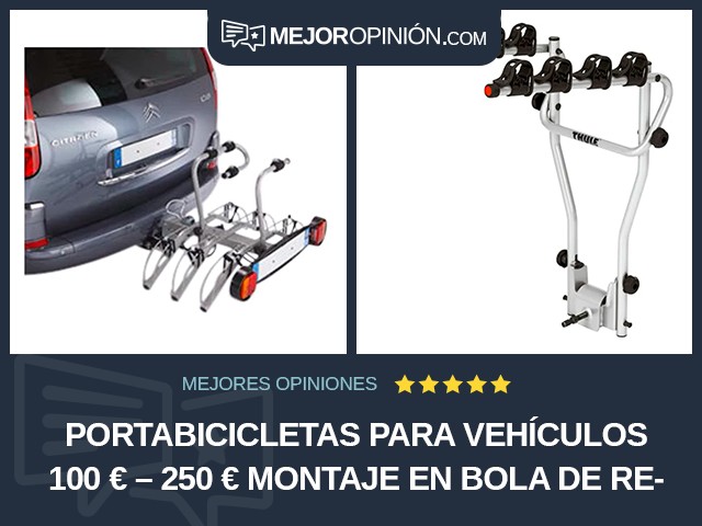 Portabicicletas para vehículos 100 € – 250 € Montaje en bola de remolque