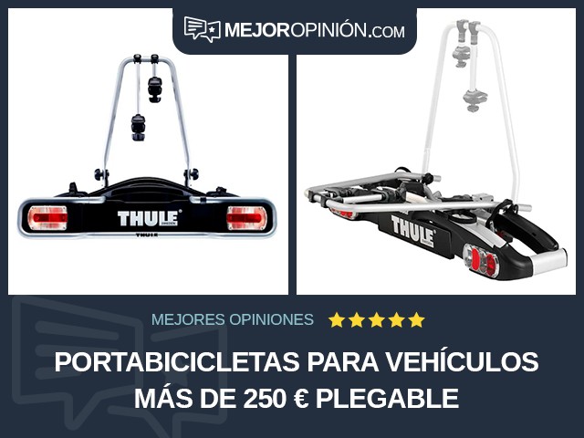 Portabicicletas para vehículos Más de 250 € Plegable