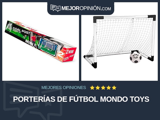 Porterías de fútbol Mondo Toys