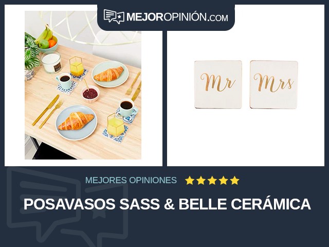 Posavasos Sass & Belle Cerámica