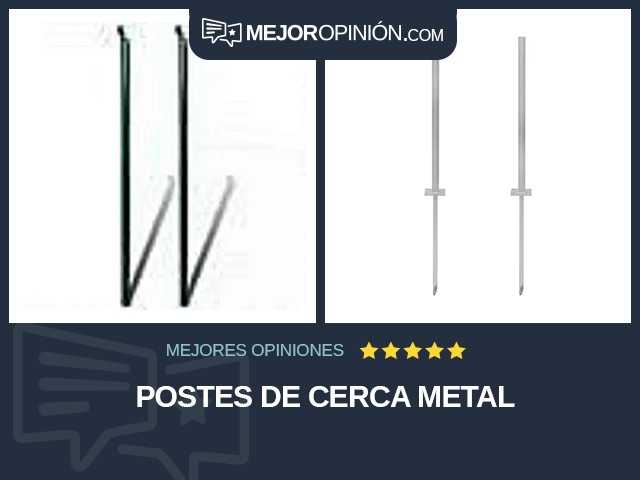 Postes de cerca Metal