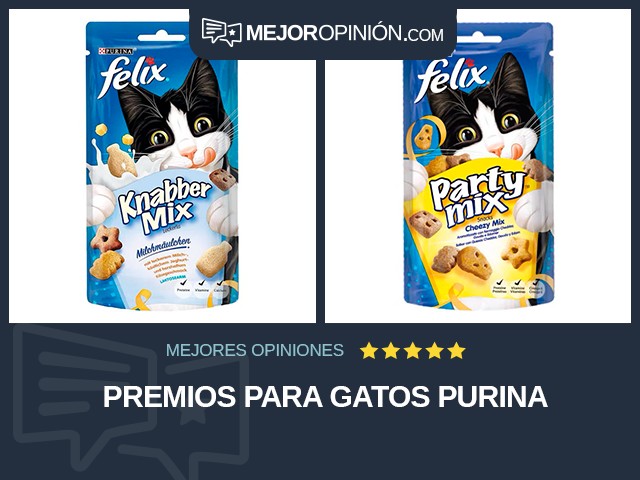 Premios para gatos Purina