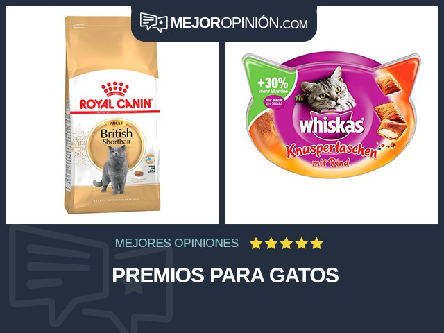 Premios para gatos