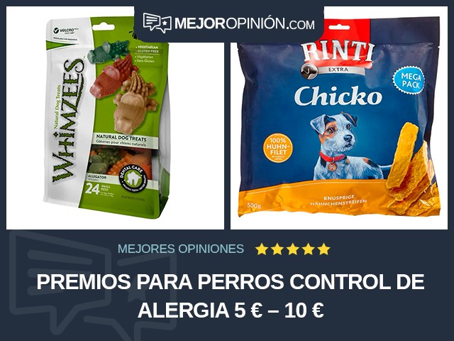 Premios para perros Control de alergia 5 € – 10 €