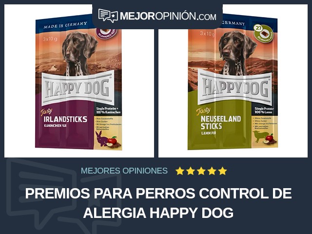 Premios para perros Control de alergia Happy Dog