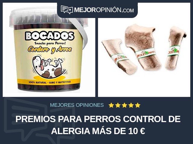 Premios para perros Control de alergia Más de 10 €