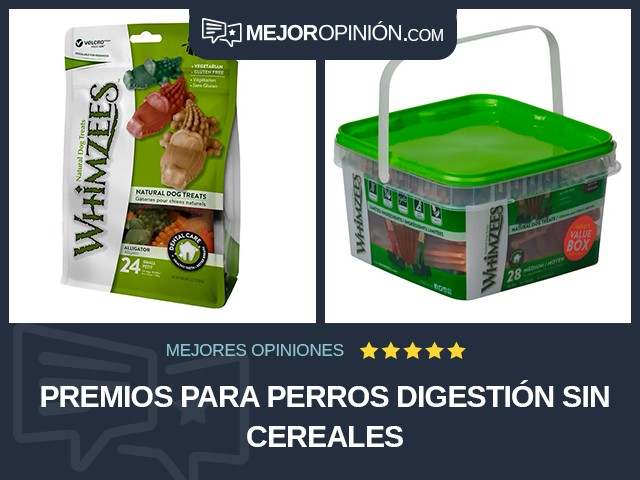 Premios para perros Digestión Sin cereales