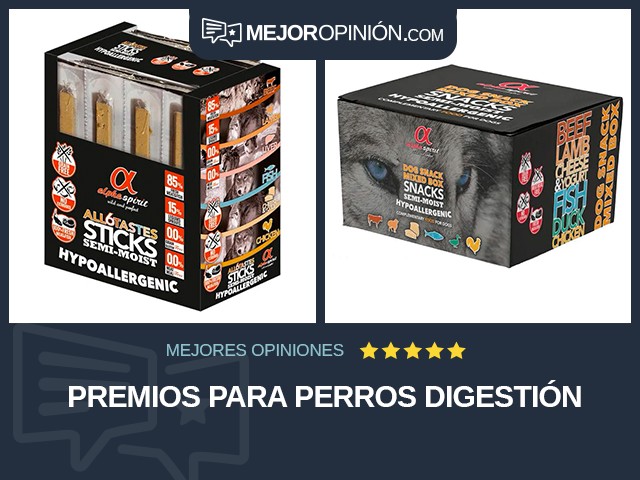 Premios para perros Digestión