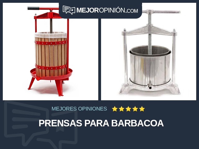 Prensas para barbacoa