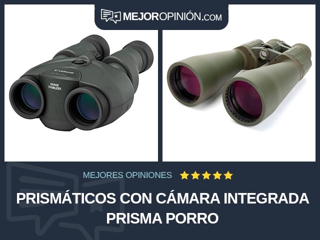 Prismáticos Con cámara integrada Prisma Porro