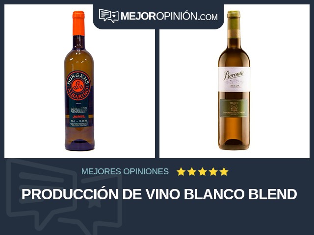 Producción de vino Blanco Blend