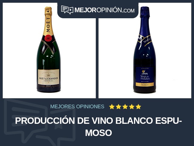 Producción de vino Blanco Espumoso