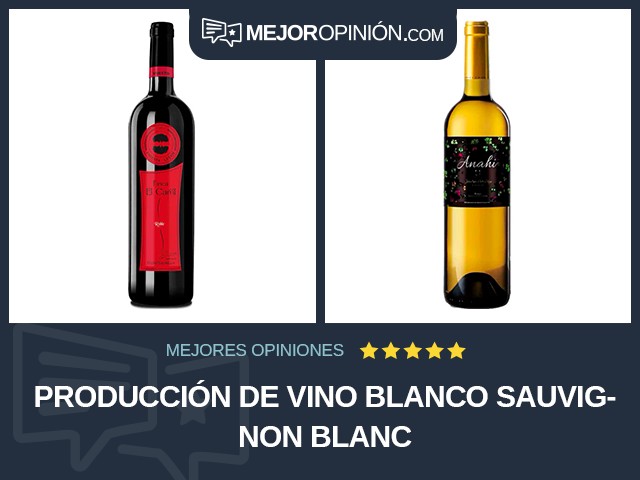 Producción de vino Blanco Sauvignon blanc