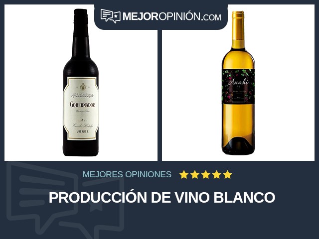 Producción de vino Blanco