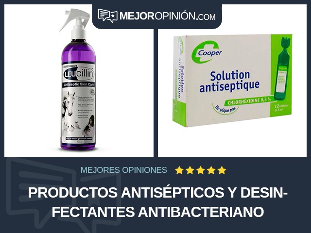 Productos antisépticos y desinfectantes Antibacteriano