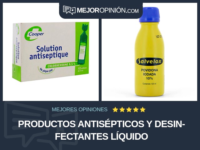 Productos antisépticos y desinfectantes Líquido