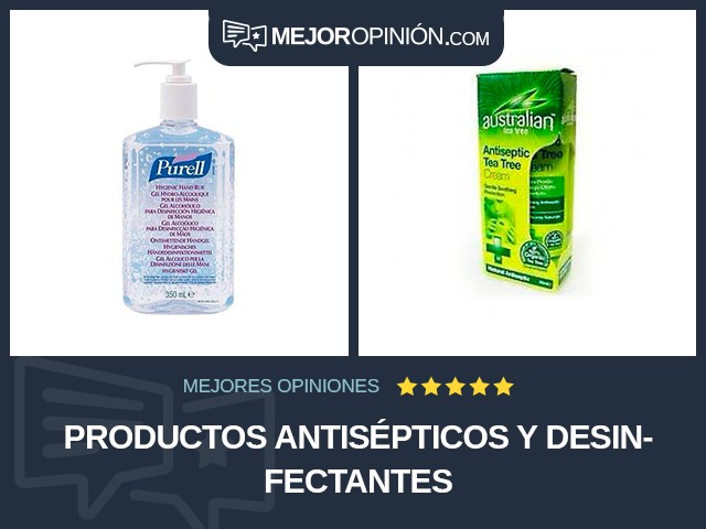 Productos antisépticos y desinfectantes