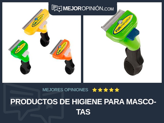 Productos de higiene para mascotas