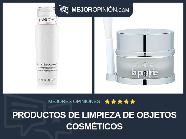 Productos de limpieza de objetos cosméticos