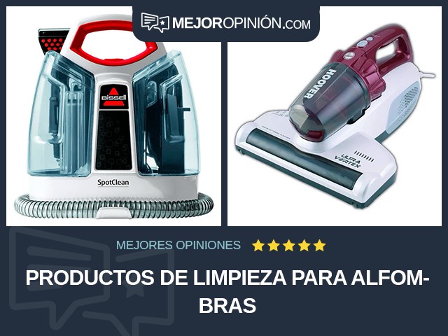 Productos de limpieza para alfombras