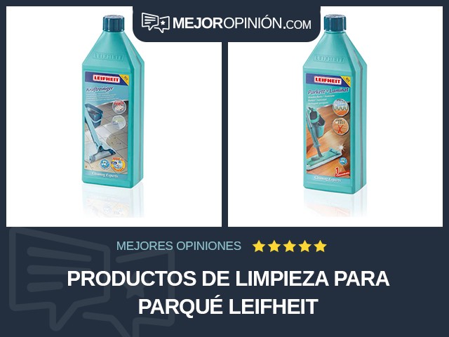 Productos de limpieza para parqué Leifheit