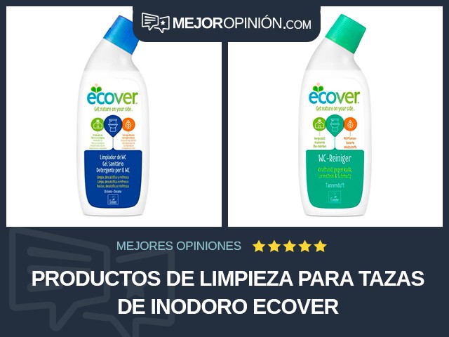 Productos de limpieza para tazas de inodoro Ecover