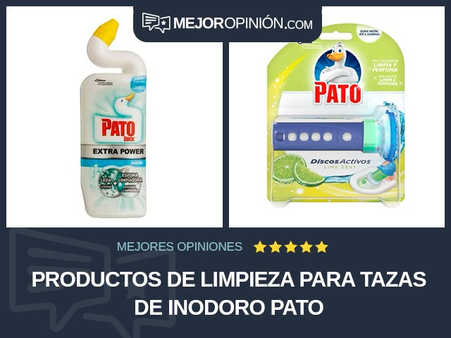 Productos de limpieza para tazas de inodoro Pato