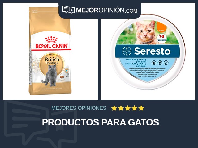 Productos para gatos