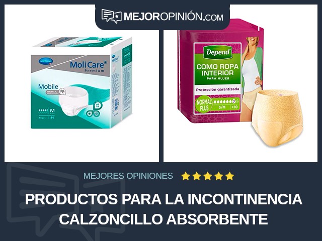Productos para la incontinencia Calzoncillo absorbente