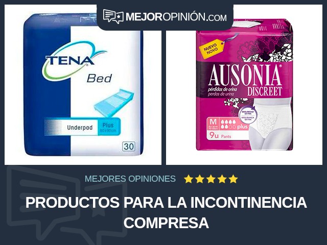Productos para la incontinencia Compresa