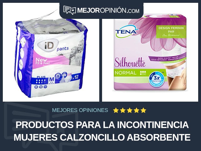 Productos para la incontinencia Mujeres Calzoncillo absorbente