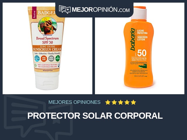 Protector solar Corporal