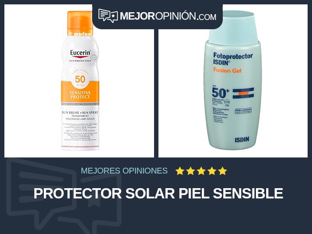Protector solar Piel sensible