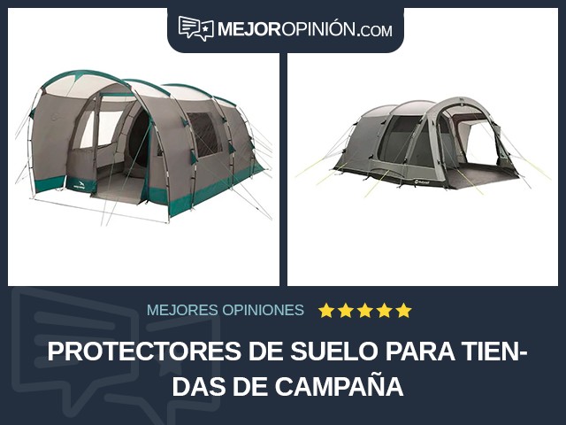 Protectores de suelo para tiendas de campaña