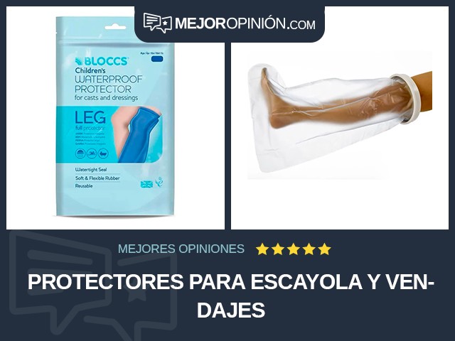 Protectores para escayola y vendajes