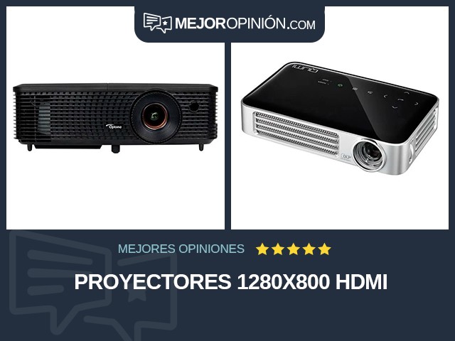 Proyectores 1280x800 HDMI